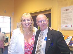 Miriam & Seamus Kelly Editor of the Ballymun Concrete News.